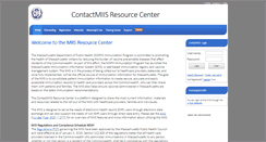 Desktop Screenshot of contactmiis.info
